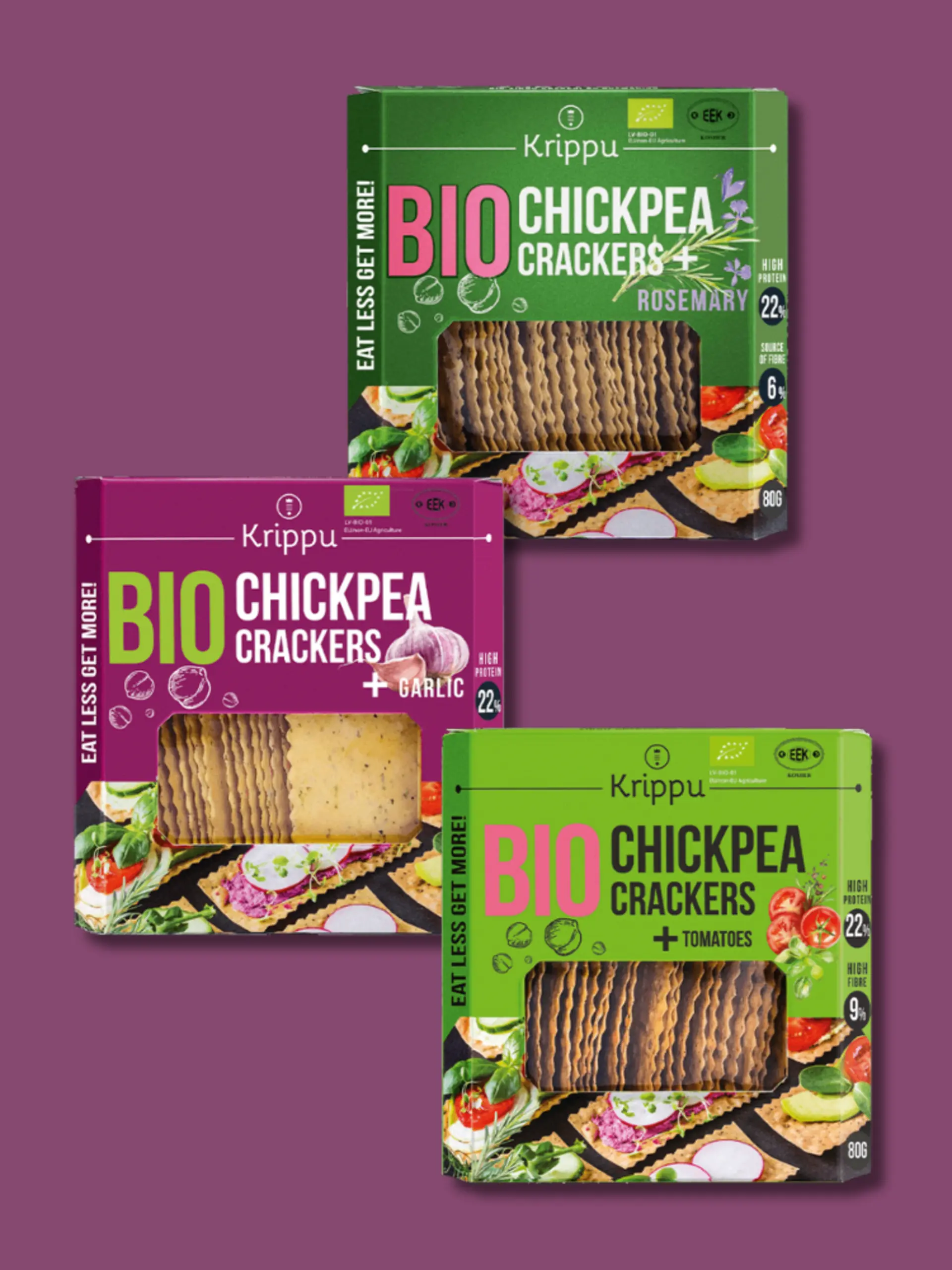 Knusprig. Natürlich. Pflanzlich.